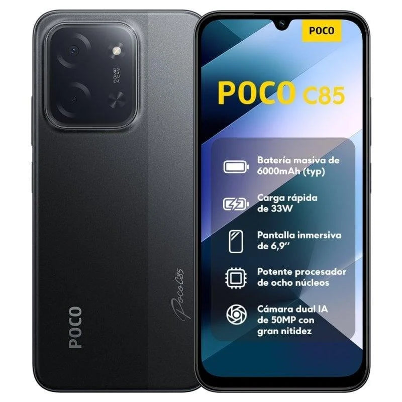 XIAOMI POCO C85 NEGRO 128GB