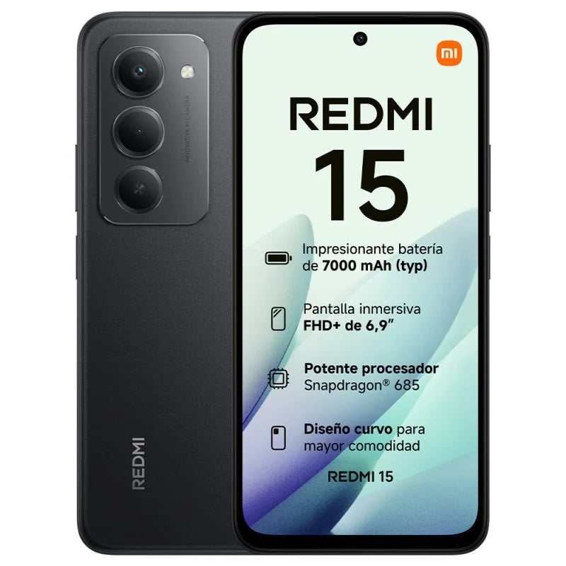 REDMI 15 NEGRO 128GB
